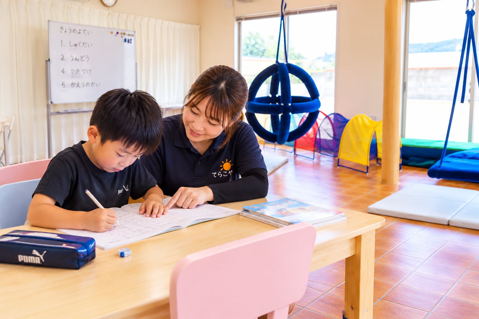 学習の時間の様子